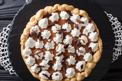 A Blend Above Chocolate Lover's Dream Pie Mix - No Bake, All Natural, Vegan, Gluten Free, No MSG - Instant Dessert Mix, Fruit Dip, Bagel Topping, Frosting, Cheesecake Filling - Makes 16 Oz (Pack of 3)