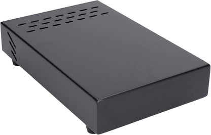 Zerodis Coffee Knock Box, Thick Stainless Steel Plate Coffee Ground Knock Container Detachable Drawer Type Coffee Powder Box Non Slip Feet Design Knock Box Drawer (Black)