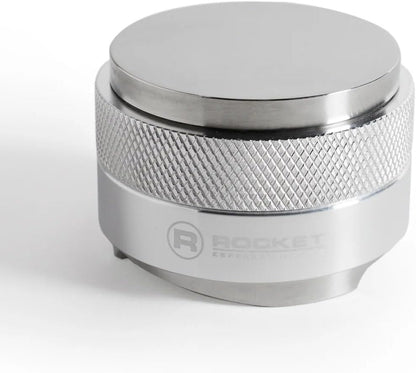 2 in 1 Tamper & Leveler for Rocket 58mm. Silver