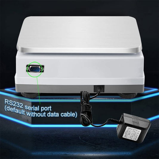 High-Precision Laboratory Digital Analytical Balance Electronic Scales Industrial Scale (3kg/0.01g (Square Pan))