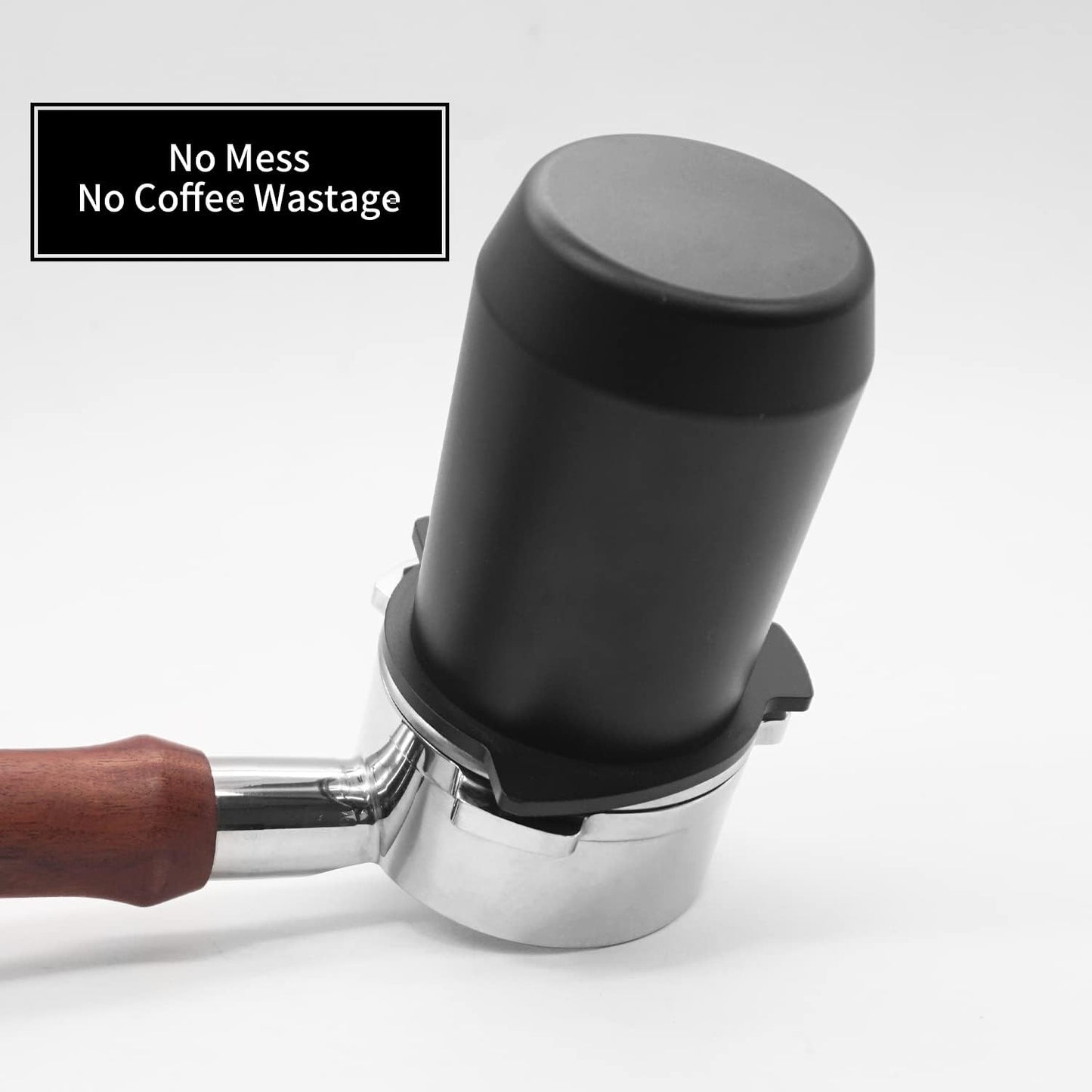 Portafilter Dosing Cup Espresso Coffee Accessrioes Compatible with 54mm Breville Portafilter and All 54mm Size Matte Black