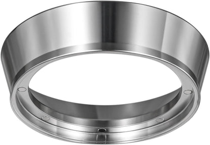 54mm Magnetic Dosing Funnel V2, MATOW Stainless Steel Espresso Dosing Ring with 8 Magnets Compatible with Breville 54mm Portafilter