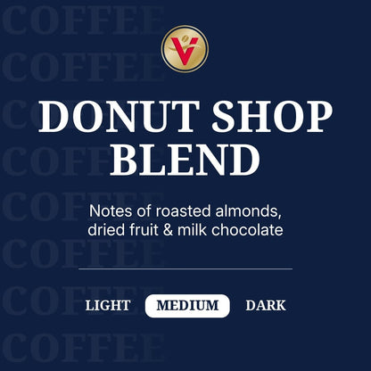 Victor Allen's Coffee Donut Shop Blend, Medium Roast, 42 Count, Single Serve Coffee Pods for Keurig K-Cup Brewers