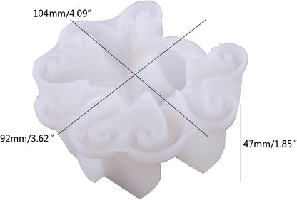 Octopus Resin Mold, Gasusen 2PCS 3D Large Sea Animals Octopus Silicone Molds for Epoxy Resin Casting, Wall Hanging Ornaments, Home Decor, Halloween Christmas Gifts, DIY Craft