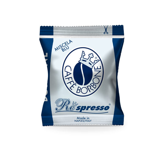 Caffè Borbone Coffee Capsules, Blue Blend, Medium Roast, 50 Count, Compatible with Nespresso, Made in Italy