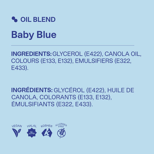 Colour Mill Oil-Based Food Coloring, 20 Milliliters Baby Blue