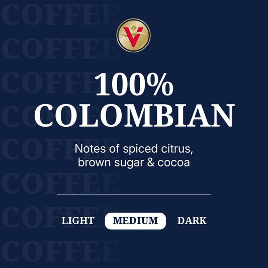 Victor Allen's Coffee 100% Colombian, Medium Roast, 80 Count, Single Serve Coffee Pods for Keurig K-Cup Brewers