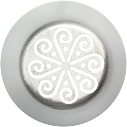 Restaurantware-Russian Piping Tip, 1 Flower Cake Decor Piping Tip - #3, Corrosion-Resistant, Stainless Steel Decorating Tip For Frosting, Dishwashable, Decorate Cupcakes, Cakes, or Cookies