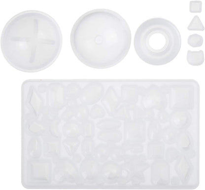 83Pcs Jewelry Making Silicone Molds DIY Crafts Cameo Pendants Hand Tools