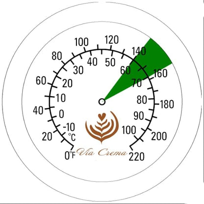 Milk Frother Jug Thermometer for Coffee Machine Milk Frothing Pitcher