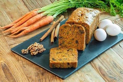 Nadel - NATURALLY DELICIOUS CARROT CAKE Slices, 12 Pack, Sweet Breads & Cakes Back to School lunch snack, breakfast bar