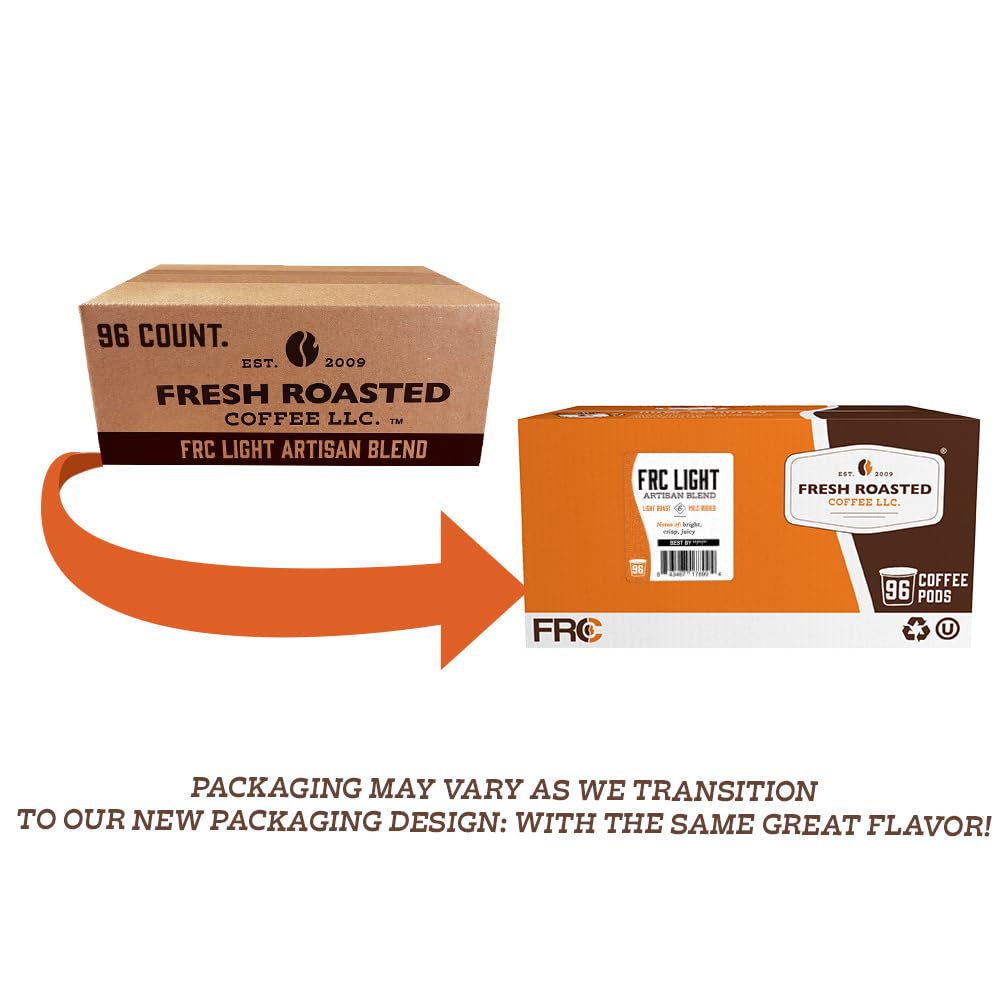 Fresh Roasted Coffee, Dark Sumatra Mandheling | 100% Single Origin | Dark Roast, 96 Pods for K Cup Brewers