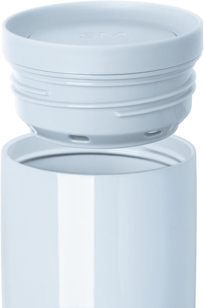 Simple Modern Voyager Signature | 16oz Travel Coffee Mug Tumbler with 360° Lid | Gifts for Women Men | Ceramic-Lined Insulated Stainless Steel Cold Brew Iced Coffee Cup | Ice Melt