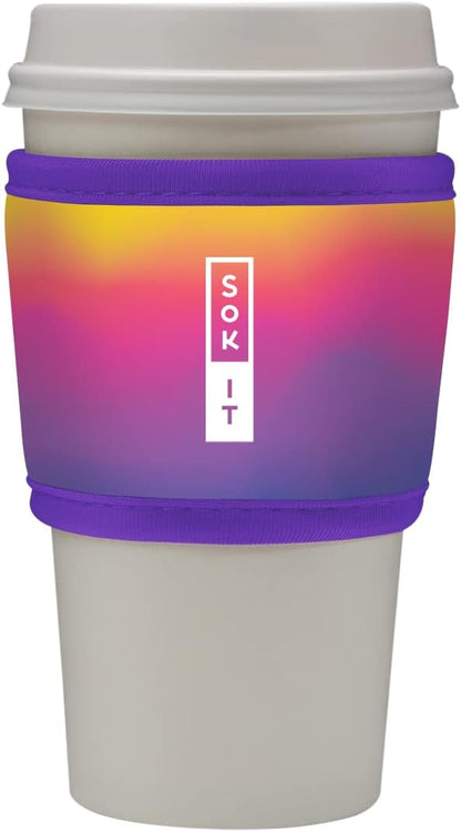 Sok It HotSok Coffee & Tea Reusable Insulated Neoprene Cup Sleeve (Twilight)