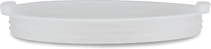 Cuisinart CTG-00-SMB Stainless Steel Mixing Bowls with Lids, Set of 3, Red