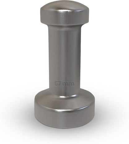 Rattleware Premium Aluminum Espresso Tamper (57 mm) - Ideal for Baristas & Coffee Lovers - Sleek Material & Design - Ultimate Tamping Precision & Consistency