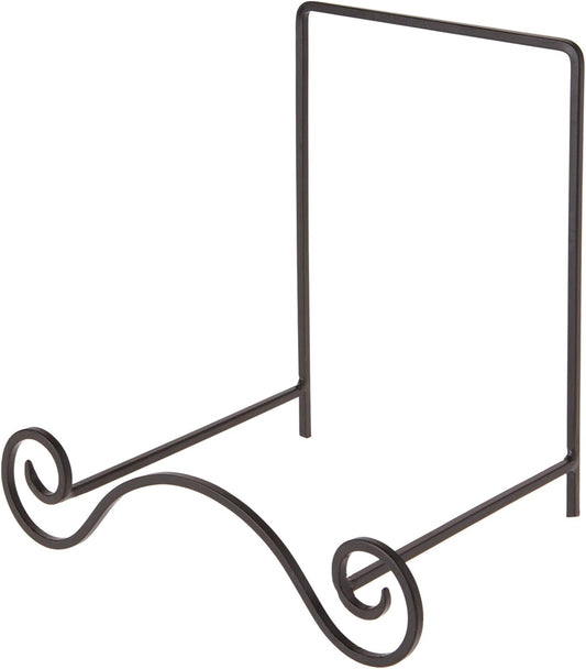 Bard's Wrought Iron Bowl or Deep Platter Stand, 9.375" H x 10.25" W x 7.625" D (For 12" - 16" Bowls or Deep Platters), Pack of 2