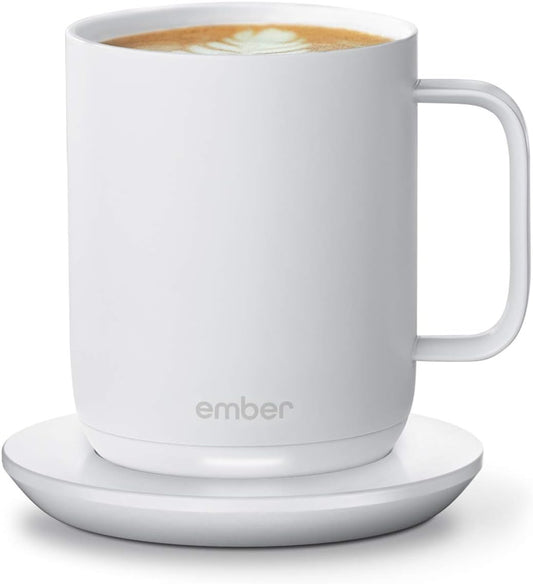 Ember Charging Coaster 2, Wireless Charging for Use with Ember Temperature Control Smart Mug, White