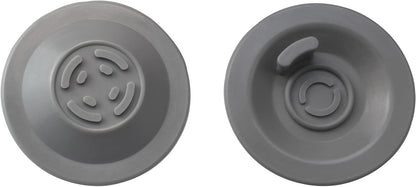 2PCS Espresso Backflush Disc 54mm Silicone Coffee Machine Accessories Grey Espresso Machine Cleaning Kit for Espresso Machine