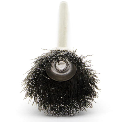20PCS Wire Brushes - Metal Rust Removal, Polishing, Cleaning - 15mm Diameter, 3mm Shaft - Removes Burrs, Dust, and Oxide Layer - Handles Rough Surfaces - Designed for Industrial and DIY Enthusiasts