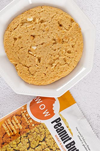 WOW Baking Company Gluten-Free Cookies, Peanut Butter, 2.75 Ounce (Pack of 12)
