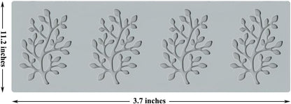Lace Silicone Cake Molds, Leaf Molds Silicone Baking Molds Fondant Molds, Polymer Clay Molds for Baking, Sugar Craft, Dessert Cake Decoration