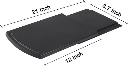 Bruvoalon Kitchen Appliance Sliding Tray, Slider for Coffee Pot, Coffee Maker, Toaster, KitchenAid Mixer, Blenders and Air Fryer, Coutertop with Rolling Wheels (2 Pack)