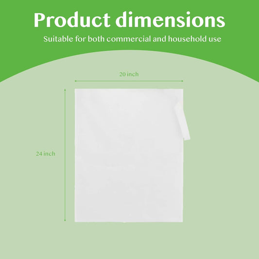 30 Pack 20x24 Inch Large Commercial Cold Brew Coffee Filter Bags for 5 Gallon Buckets & Toddy System - Heavy Duty Disposable Brewing Bags