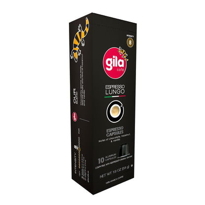 GILA Cafe Mexico aluminum coffee capsules compatible with Nespresso Original Machines
