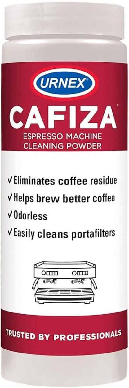 Urnex Cafiza Professional Espresso Machine Cleaning Powder 566 Grams - 3 Pack