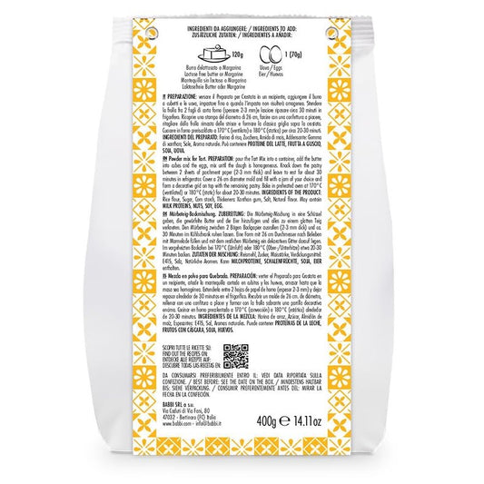 Babbi Home Bakery Baking Mixes - Premium Artisan Mixes for Cakes, Cookies, Bread & More | Easy to Use (Single Pack, Tart Mix)