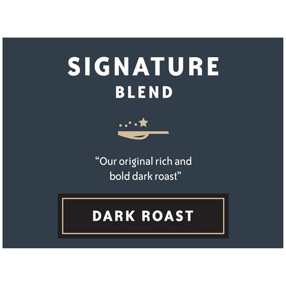Community Coffee Signature Blend 60 Count Coffee Pods, Dark Roast, Compatible with Keurig 2.0 K-Cup Brewers, Box of 60 Pods