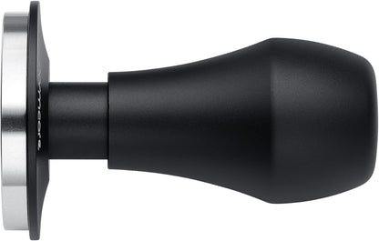 Normcore 57mm Coffee Tamper V4.1 with Click Sound Feedback, Spring Loaded Tamper With Stainless Steel Flat Base, Compatible with Lelit Anna Portafilter, Black