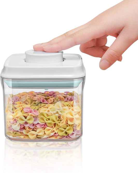 Bop Top | Airtight Meal Prep Containers with Lids | Food Storage Container Sets | Snack and Overnight Oats Fridge Organizer | Pantry and Kitchen Organization