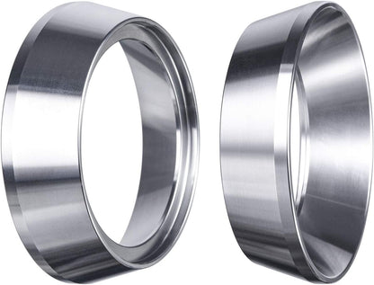54mm Espresso Dosing Funnel, MATOW Stainless Steel Coffee Dosing Ring Compatible with Breville 54mm Portafilter