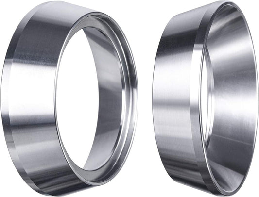 54mm Espresso Dosing Funnel, MATOW Stainless Steel Coffee Dosing Ring Compatible with Breville 54mm Portafilter