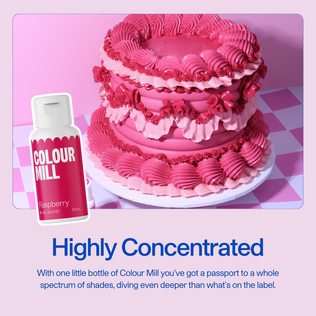 Colour Mill Oil-Based Food Coloring, 20 Milliliters Yellow