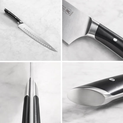 Cangshan HELENA Series German Steel Forged 2-Piece Carving Set (Black)