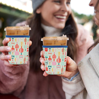 Reusable 3-Pack Iced Coffee Cup Sleeve, Insulated Neoprene, Beverage Holder for Iced Coffee, Durable Drink Sleeve for Cold Beverages, Pickleball Play