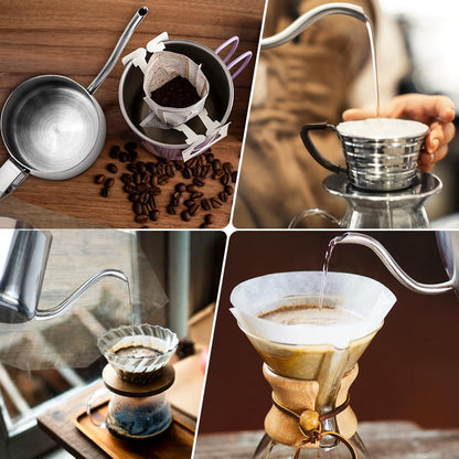 Milk Frothing Pitcher, 350ml/12oz Gooseneck Spout Coffee Tea Pot, Milk Frother Cup Stainless Steel, Milk Coffee Cappuccino Latte Art Barista Steam Pitchers Milk Jug Cup