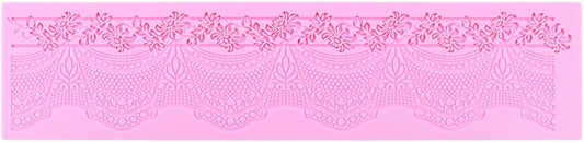 Embossing Lace Fondant Molds, Flower Cake Lace Molds, Silicone Molds for Cake Decorating Tool, Cake Lace Mats