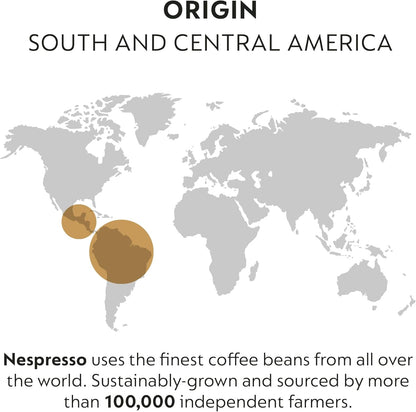 Nespresso Capsules Original Line, Roma Intenso, Medium Roast Coffee, 50 Count Coffee Pods