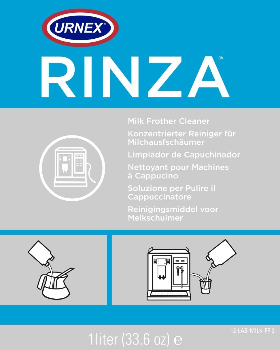 Urnex - Rinza Alkaline Formula Milk Frother Cleaner - 33.6 Ounce