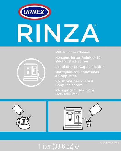 Urnex - Rinza Alkaline Formula Milk Frother Cleaner - 33.6 Ounce