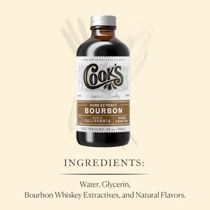 Cook's Bourbon Extract 8 oz