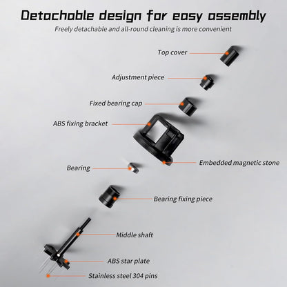 Irishom Adjustable WDT Tool Espresso Stirrer Distribution Tool 304 Stainless Steel Needles Coffee Distributor Detachable Coffee Powder Stirrer