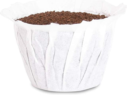 Cafe Filters Paper Liners for Reusable K Cup Coffee Pods by Perfect Pod - Fits All Brands, Compatible With All Refillable Capsules - Disposable Paper Filters (1,000-Ct)