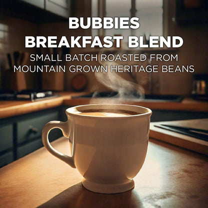 Maud's Breakfast Blend Coffee Pods, 100 ct, Light Roast Coffee in Recyclable Single Serve Pods – 100% Arabica Beans, Compatible with Keurig K Cups Maker