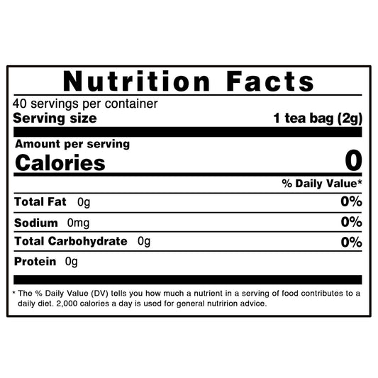TEARELAE - Lemongrass Tea Bags, 40 Count - Premium Natural Lemon Grass Herbal Tea Bags - Non-GMO - Caffeine-free - Support Healthy Digestion