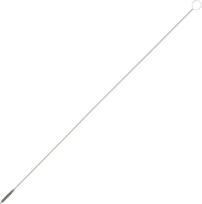 REDECKER Milk Foamer Hose Brush - Ideal for Espresso & Coffee Machine Attachments, Baby Bottle Cleaning, Detailing & More - Durable Nylon Bristles, Flexible Wire Handle, 12-1/2 Inches